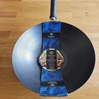 Delmonico's Kitchen Black Non-stick Steel 12 Inch Wok Stir Fry Pan Searing New. Price: $33.00.