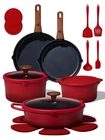 Carote 20PCS Titanium Cookware Set, Pots And Pans Non Stick, Kitchen Cooking New. Price: $382.47.