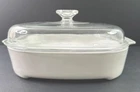 Corning Ware White Microwave Browning Dish Casserole MW-A-19 W/ Pyrex Lid A-12-C Used. Price: $18.98.
