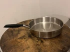 Select By Calphalon Nonstick With Aquashield 10" Round Grill Silver Used. Price: $28.00.