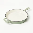 12" Enamel Skillet Sage Green - Figmint New. Price: $29.99.
