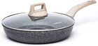 Carote Non Stick Frying Pan Skillet, 8" W/lid, Black New. Price: $33.68.