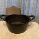 All Clad Cast Aluminum 5.5 Qt Black Non-stick Dutch Oven/stock Pot Lid Used. Price: $64.99.