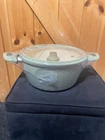 Gibson Home Dutch Oven 4.8 Qt. Nonstick Steel With Lid In Sage Green New. Price: $34.99.