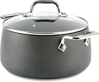 All-clad HA1 Hard Anodized Nonstick Stock Pot With Lid (8 Qtr.)!!! New. Price: $119.99.