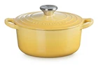 Creuset Cocotte Ronde 18CM Chamomile Cast Iron Enamel Dutch Oven Silver Knob New. Price: $362.01.