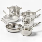 Figmint 12- Piece Stainless Steel Fully Clad Tri-ply Pots & Pan Set Target Brand New. Price: $149.95.