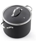 Cooks Standard Stockpot Dutch Oven Casserole 8 Quarts, Black-non Induction. Price: $96.94.