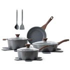 Cookware Set 13-PIECE, Pots And Pans With Swiss Granit... New. Price: $147.39.