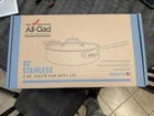 All-clad 4403 Stainless Steel 3-PLY 3QT Saute Pan With Lid Silver (8701004414) New. Price: $89.99.