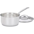 Cuisinart Quart Stainless Steel Saucepan Cover Chef Classic 719-14 New. Price: $35.99.