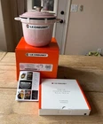Creuset Enameled Cast Iron Rice Pot W/ Inner Lid 18 Cm 2.25 Qt Shell Pink New. Price: $259.99.