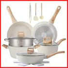 Anymark 16PCS Pots And Pans Set Cookware Cooking New. Price: $121.67.