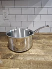 Kirkland Signature 3 Qt Sauce Pan Stainless Steel Professional Cookware Italy Used. Price: $35.00.
