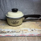 Vintage Sears Range Craft 410 5000 1QT Cast Aluminum Pot Tan Wheat With Lid Used. Price: $17.95.