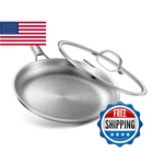 Vednhol Titanium Pan 12 Inch Pure Hammered Pro Frying Lid New. Price: $212.91.
