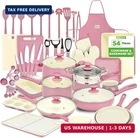 Nutrichef 54-PIECE Kitchen Cookware Set Complete Non-stick Ceramic Pots And Pa New. Price: $421.86.