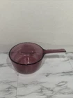 Corning Visions Glass Sauce Pan Pot 1.5 Cranberry Cookware Usa No Lid Used. Price: $29.99.
