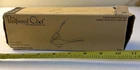 Pampered Chef Citrus Press One-handed Fresh Lemon Lime Juicer White Glossy #2595 Open. Price: $18.99.