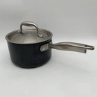 Anolon Hard Anodized 3 Qt Non Stick Stainless Lid Pot Handle Used. Price: $39.95.