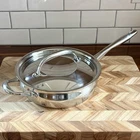 Kirkland Signature Professional Stainless Steel Copper Core 3.5 Qt Saute Pan Lid Used. Price: $69.99.