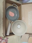 Our Place Mini Always Pan With Lid Steam 1.2QT/1.1L Tan New. Price: $69.99.