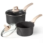 Pan 1.5QT 3QT Nonstick Induction Compatible Carote Sauce 3.0QT Sets New. Price: $74.99.