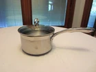 Chantal Slin 35-P18 Stainless Steel 2.5 Quart Qt Saucepan With Lid Used. Price: $35.99.