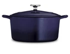 Tramontina Dutch Oven 5.5 Qt Oval Enameled Cast Iron Cobalt Blue Durable (h) New. Price: $75.00.