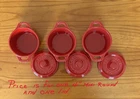 Staub 4 Mini Round La Cocotte Dish W/ Lid Cherry Red, Nos New. Price: $19.95.