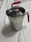 Kuhn Rikon 4TH Burner Pot With Glass Lid And Steam Basket 12 Cup 4200QVC Used. Price: $20.00.