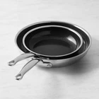 Greenpan Premiere Max Stainless-steel Ceramic Nonstick Fry Set 46325 New. Price: $117.99.