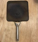 Calphalon Flat Griddle Pan 11" Square Metal Stovetop Grilling Sizzling Cooking Used. Price: $19.00.