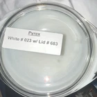 Pyrex Round Glass Casserole Dish W/ Lid White/clear Mpn 023 683 Used. Price: $15.00.