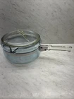 Vintage Pyrex Glass Flameware Sauce Pan Pot 7323 With Lid 7324 1.5 Quart Used. Price: $33.95.