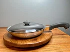 Saladmaster Skillet 10" Gourmet Stainless Multi-ply Chef's Fry Pan Saut Pot Lid Used. Price: $100.50.