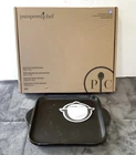 Pampered Chef Rockcrok Small 9" Square Grill Stone Oven Bbq Stovetop #3158 Used. Price: $59.99.