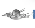 Calphalon Premier Stainless Steel 12-PIECE Cookware Set New. Price: $240.00.