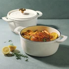 2-PACK Tramontina 4-QUART & 6-QUART Enameled Cast Iron Dutch Oven Open Box New. Price: $59.99.