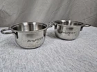 Set Berghoff 18/10 Stainless Steel Mini Pots With Mirror Finish 2.5" New. Price: $25.00.