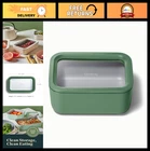6.6 Cup Glass Food Storage Container Non-toxic, Non-stick, Microwave Safe, Lid New. Price: $99.99.