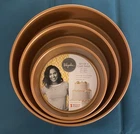 Set Of 3 Cake Pans, Ayesha Curry, Modern Traditions, 6 8 10 Inch, Nwt New. Price: $23.99.