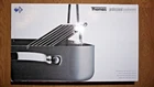 Thomas Professional Cookware Hard Amodised Roasting Pan W/rack 13.7"X10.1 New. Price: $56.75.