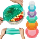 Silicone Stretch Lids For Food Storage In Fridge, Reusable Elastic Bowl Covers New. Price: $35.37.