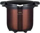 Thermos Vacuum Insulated Thermal Cooker Shuttle Chef 4.5L Brown KBG-4500 Cbw) New. Price: $189.15.