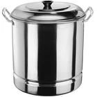 Vasconia Aluminum 32 Quart Steamer Pot With Tray And Lid - New. Price: $53.00.