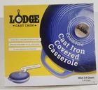 Lodge 3.6 Quart Enamel Cast Iron Casserole Dish With Lid (carribbean Blue) Used. Price: $80.00.