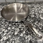 Williams-sonoma Open Kitchen 12" Stainless Steel Pan Skillet Frying Used. Price: $94.99.
