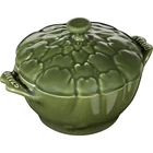 Staub Ceramic 16 Oz Petite Artichoke Cocotte Basil 40500-326 New. Price: $74.99.
