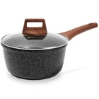 Eslite Life Nonstick Sauce Pan With Lid, 2.5 Qt Small Soup Pot Compatible New. Price: $42.86.